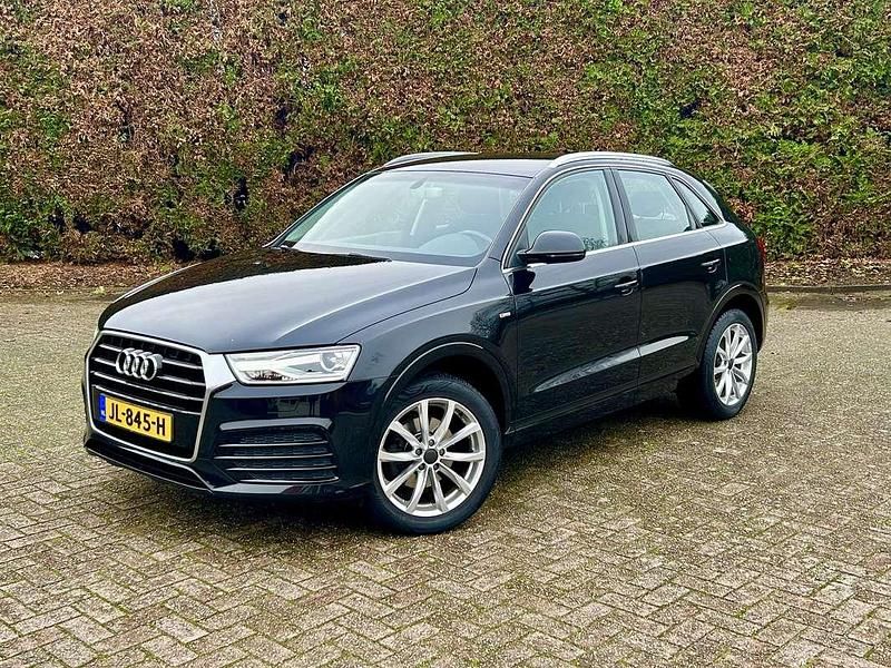 Zwart Gebruikt 2016 Audi Q3 S-Line SUV | € 13.999 (Goede deal) - Afbeelding 1/4