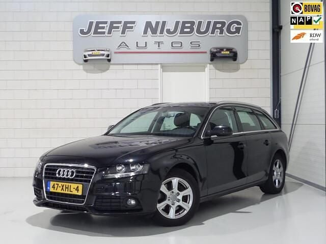 Zwart Gebruikt 2012 Audi A4 Business Stationwagen | € 9.999 (Eerlijke prijs) - Afbeelding 1/4