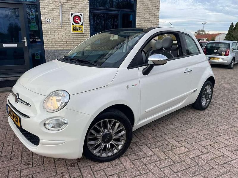 Wit Gebruikt 2018 Fiat 500C Young Cabriolet | € 9.845 (Goede deal) - Afbeelding 1/4