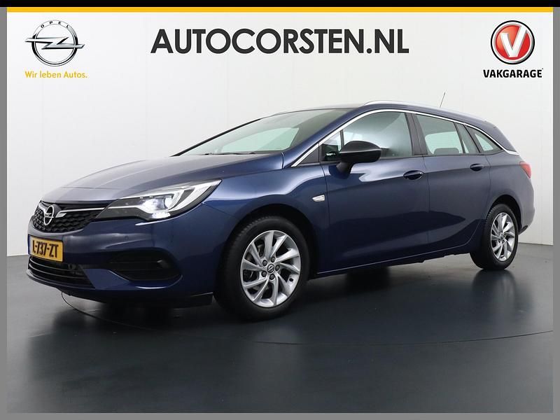 Blauw Occasion 2021 Opel Astra Business Elegance Stationwagen | € 15.395 (Goede deal) - Afbeelding 1/4
