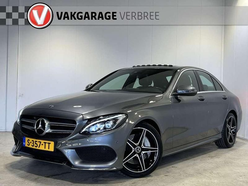 Grijs Gebruikt 2018 Mercedes C250 Premium Plus Sedan | € 29.940 (Iets duurder) - Afbeelding 1/4