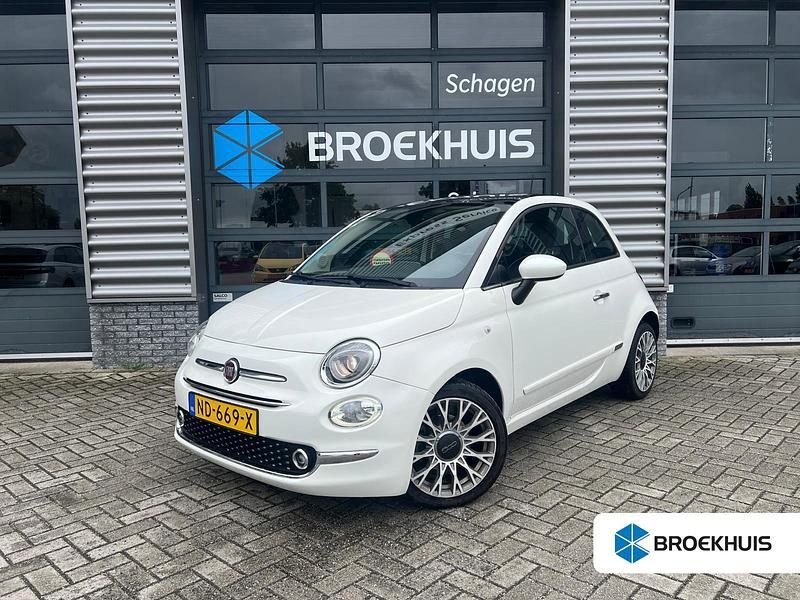 Wit Gebruikt 2016 Fiat 500 Lounge Hatchback | € 12.945 (Eerlijke prijs) - Afbeelding 1/4