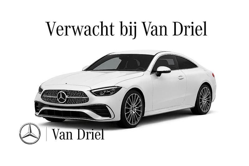Wit Occasion 2024 Mercedes E300 AMG line Coupé | € 62.950 (Eerlijke prijs) - Afbeelding 1/1