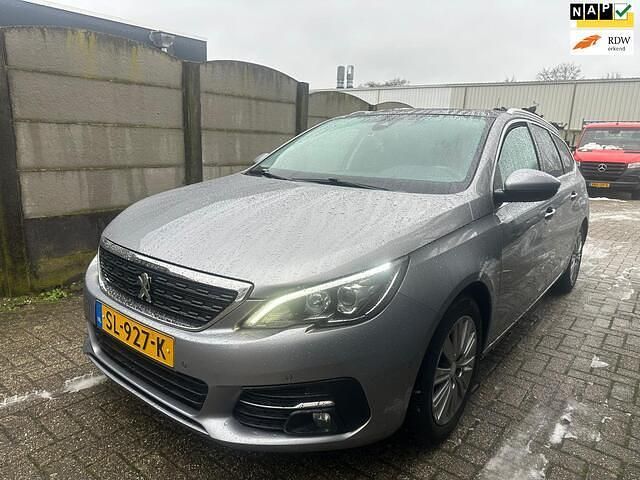Occasion Peugeot 308 SW Premium 120 PK (88 kW) 2018 Grijs Stationwagen