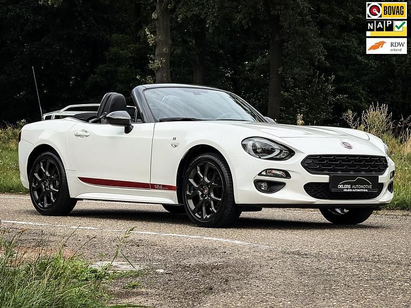 Wit Gebruikt 2019 Fiat 124 Lusso Cabriolet | € 23.899 - Afbeelding 1/4