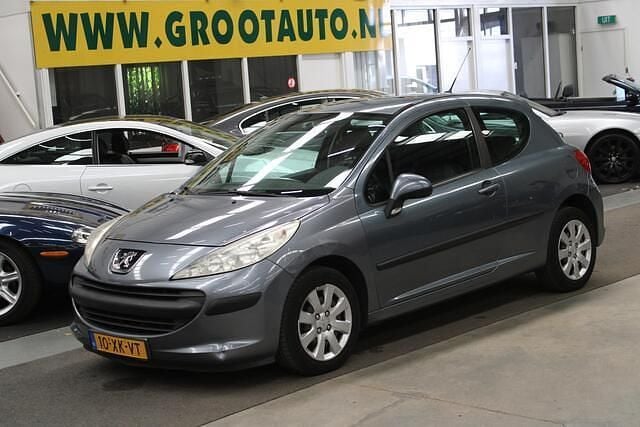 Grijs, metallic lak Gebruikt 2007 Peugeot 207 Hatchback | € 944 (Goede deal) - Afbeelding 1/4