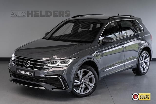 Grijs Gebruikt 2022 VW Tiguan R-line SUV | € 31.450 (Eerlijke prijs) - Afbeelding 1/4