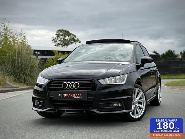 Zwart Gebruikt 2016 Audi A1 Sportback S-Line Hatchback | € 9.950 (Eerlijke prijs) - Afbeelding 1/4