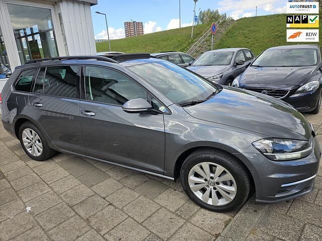 Grijs Gebruikt 2018 VW Golf VII Stationwagen | € 12.850 (Goede deal) - Afbeelding 1/4