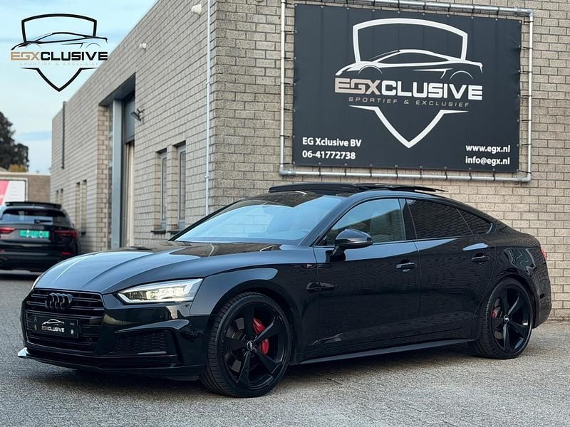 Zwart Gebruikt 2018 Audi S5 Proline Hatchback | € 42.450 (Super prijs) - Afbeelding 1/4