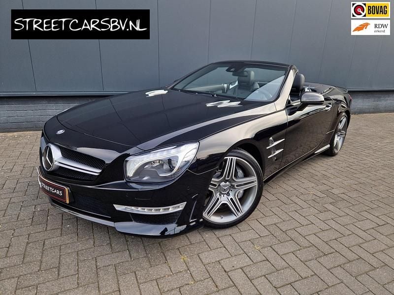 Zwart Gebruikt 2012 Mercedes SL63 AMG AMG Cabriolet | € 69.950 - Afbeelding 1/4