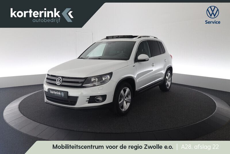 Wit Gebruikt 2015 VW Tiguan LOUNGE SUV | € 14.950 (Eerlijke prijs) - Afbeelding 1/4