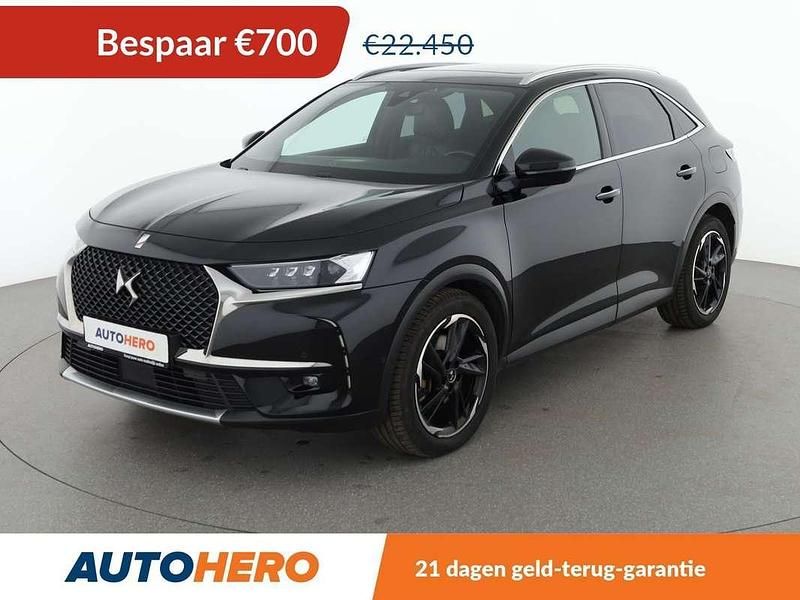 Zwart Gebruikt 2020 DS Automobiles DS7 Crossback Grand Chic SUV | € 21.949 (Super prijs) - Afbeelding 1/3