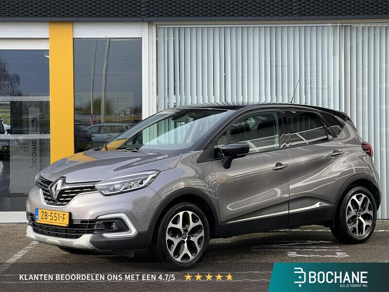Grijs Gebruikt 2019 Renault Captur Intens SUV | € 12.245 (Eerlijke prijs) - Afbeelding 1/4