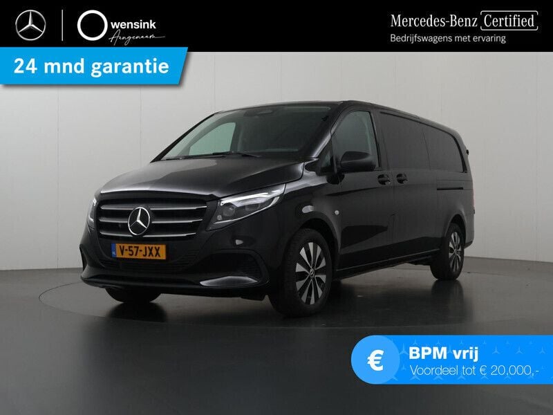 Zwart Nieuw 2024 Mercedes Vito MPV | € 49.990 (Eerlijke prijs) - Afbeelding 1/4