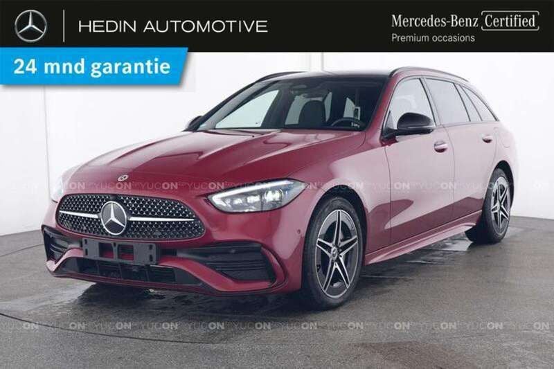 Rood Gebruikt 2024 Mercedes C300e AMG line Stationwagen | € 51.900 (Eerlijke prijs) - Afbeelding 1/3