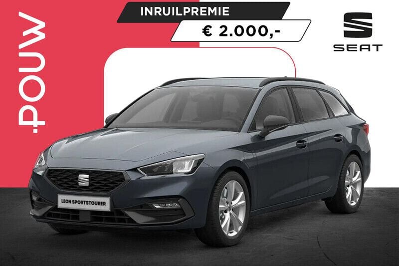 Grijs Nieuw 2025 Seat Leon ST FR Stationwagen | € 39.250 (Eerlijke prijs) - Afbeelding 1/4