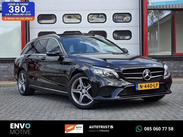 Zwart Gebruikt 2019 Mercedes C180 Premium Plus Stationwagen | € 23.450 (Super prijs) - Afbeelding 1/4
