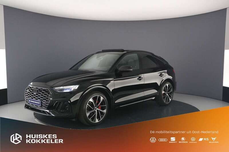Zwart Nieuw 2025 Audi Q5 Sportback Competition SUV | € 78.467 (Eerlijke prijs) - Afbeelding 1/4