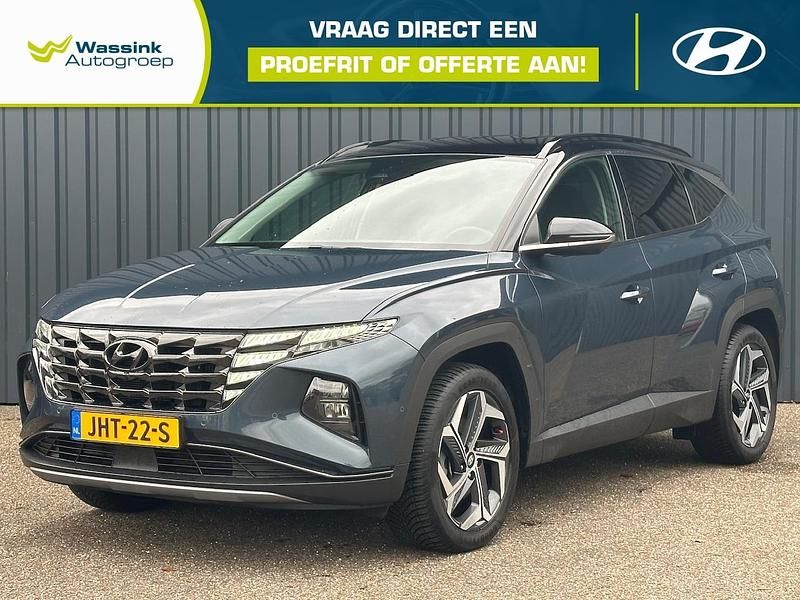 Blauw Gebruikt 2022 Hyundai Tucson Premium SUV | € 30.890 (Eerlijke prijs) - Afbeelding 1/4