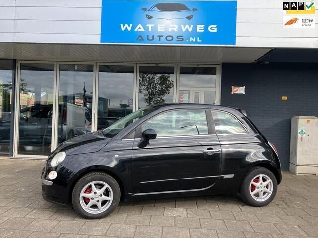 Zwart Gebruikt 2009 Fiat 500 Pop Hatchback | € 2.950 (Eerlijke prijs) - Afbeelding 1/4