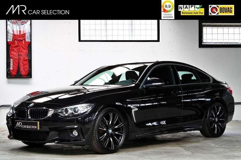 Zwart, metallic lak Gebruikt 2015 BMW 420 Gran Coupé Executive Coupé | € 26.950 (Iets duurder) - Afbeelding 1/4