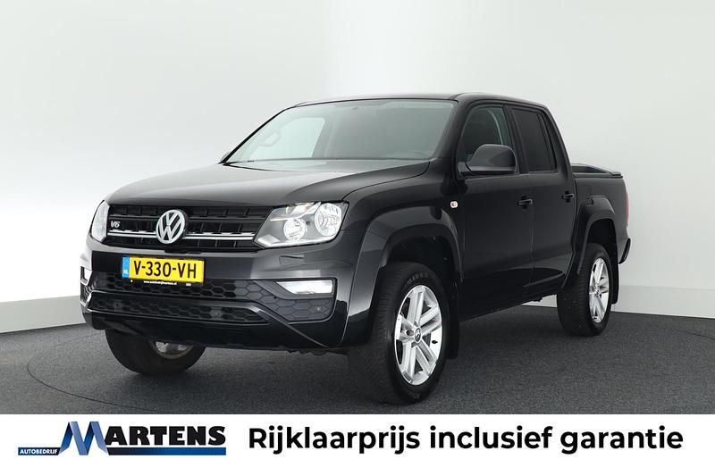 Zwart Gebruikt 2017 VW Amarok Comfortline Pickup | € 27.949 (Eerlijke prijs) - Afbeelding 1/4