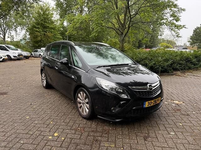 Zwart Gebruikt 2012 Opel Zafira Tourer Cosmo MPV | € 3.900 (Super prijs) - Afbeelding 1/4