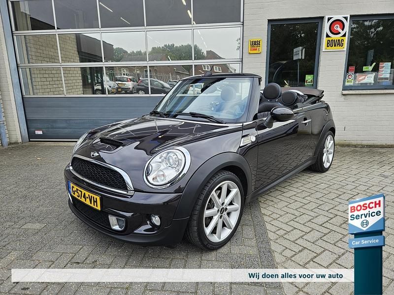 Bruin Gebruikt 2012 Mini Cooper S Cabriolet Cabriolet | € 11.350 (Duur) - Afbeelding 1/4
