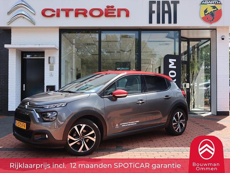 Grijs Gebruikt 2023 Citroën C3 PureTech Hatchback | € 16.950 (Eerlijke prijs) - Afbeelding 1/4