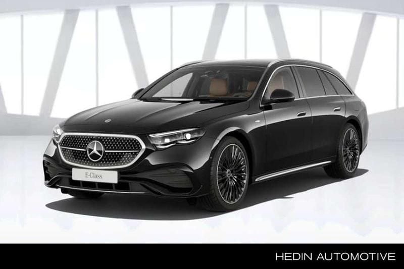 Zwart Nieuw 2025 Mercedes E300 Sport Edition Stationwagen | € 82.130 (Goede deal) - Afbeelding 1/4