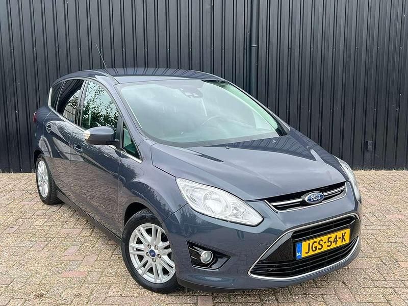 Grijs Gebruikt 2014 Ford C-MAX Titanium MPV | € 6.950 (Goede deal) - Afbeelding 1/4