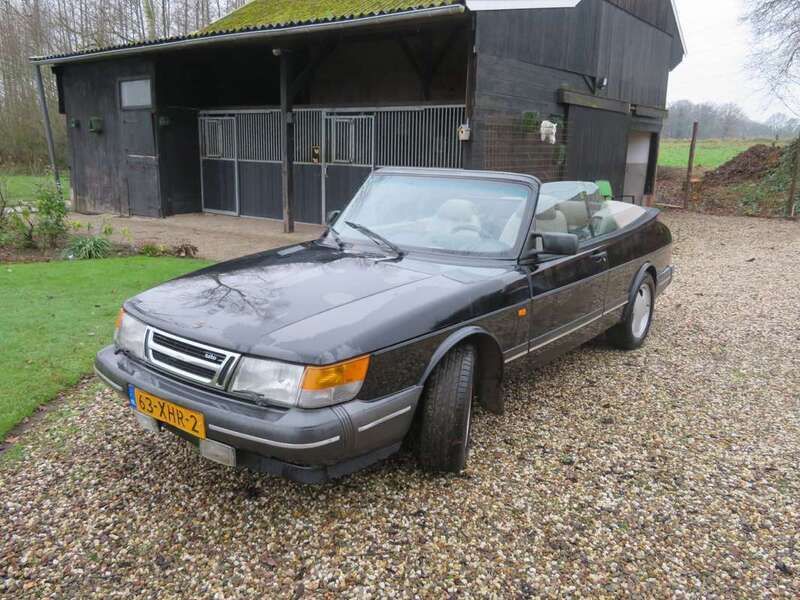 Zwart Gebruikt 1994 Saab 900 Cabriolet Cabriolet | € 14.995 - Afbeelding 1/4