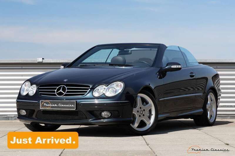 Zwart, metallic lak Gebruikt 2004 Mercedes CLK55 AMG AMG Cabriolet | € 44.950 - Afbeelding 1/4