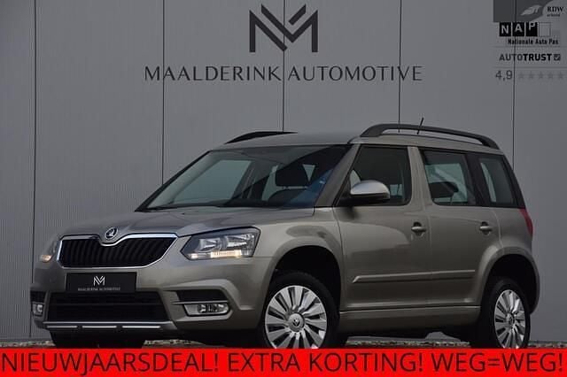 Grijs (metallic) Occasion 2015 Skoda Yeti Ambition SUV | € 14.890 (Eerlijke prijs) - Afbeelding 1/4