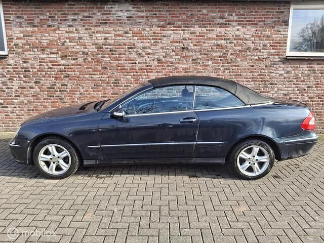 Occasion Mercedes CLK200 Avantgarde 163 PK (119 kW) 2005 Zwart Cabriolet