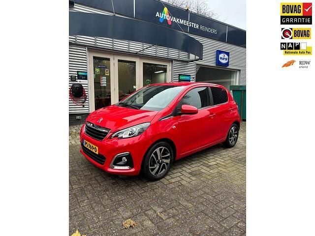 Rood Gebruikt 2017 Peugeot 108 Allure Hatchback | € 6.950 (Super prijs) - Afbeelding 1/4