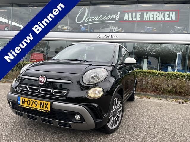Zwart Gebruikt 2018 Fiat 500L Connect MPV | € 12.400 (Iets duurder) - Afbeelding 1/4