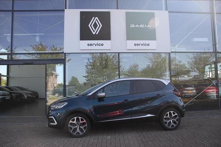 Blue cosmos/zilver dak (blauw metallic) Gebruikt 2019 Renault Captur Intens SUV | € 12.925 (Eerlijke prijs) - Afbeelding 1/4