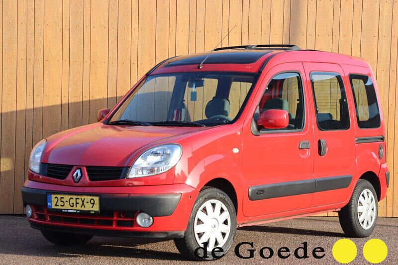 Rood Gebruikt 2008 Renault Kangoo Expression MPV | € 2.940 - Afbeelding 1/4