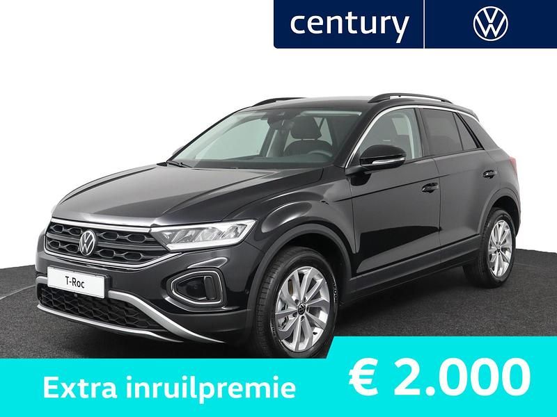 Zwart Nieuw 2025 VW T-Roc Edition SUV | € 35.000 (Goede deal) - Afbeelding 1/4