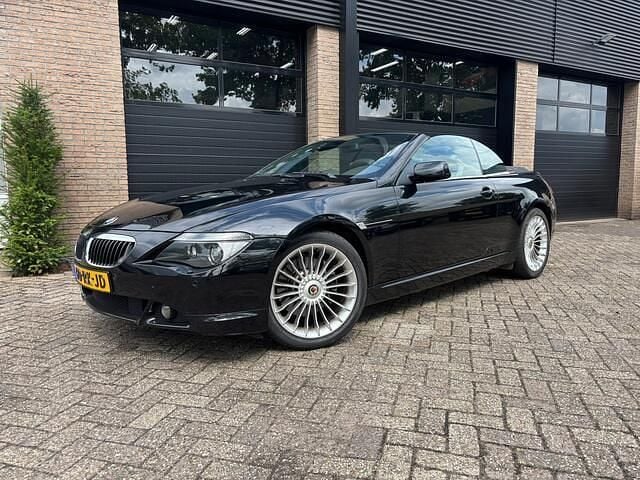 Zwart Gebruikt 2005 BMW 645 Cabriolet Cabriolet | € 8.950 - Afbeelding 1/4