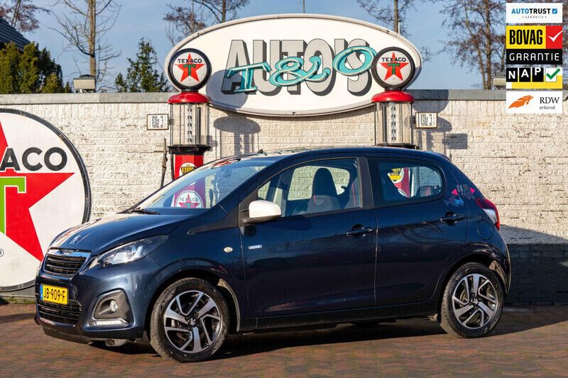 Blauw Gebruikt 2016 Peugeot 108 Envy Hatchback | € 8.450 (Eerlijke prijs) - Afbeelding 1/4