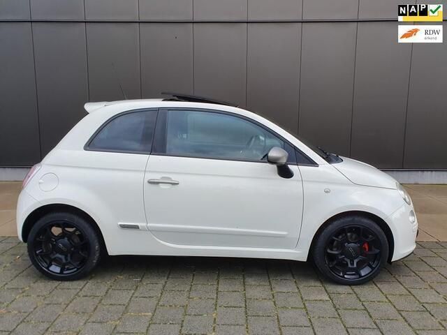 Wit Occasion 2011 Fiat 500 Sport Hatchback | € 5.950 (Duur) - Afbeelding 1/4