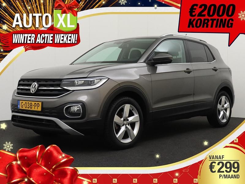 Grijs Gebruikt 2019 VW T-Cross Style SUV | € 19.940 - Afbeelding 1/4