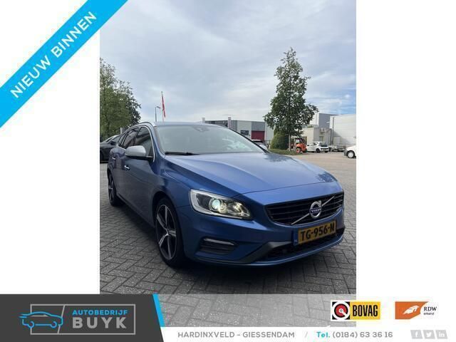 Blauw Gebruikt 2018 Volvo V60 Business Edition Stationwagen | € 18.000 (Super prijs) - Afbeelding 1/4