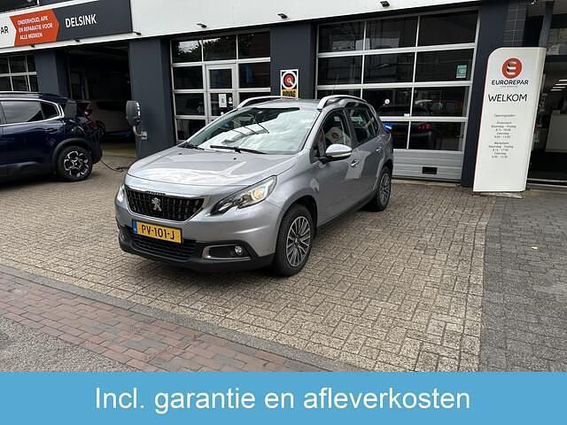 Grijs Gebruikt 2017 Peugeot 2008 SUV | € 13.250 (Duur) - Afbeelding 1/4