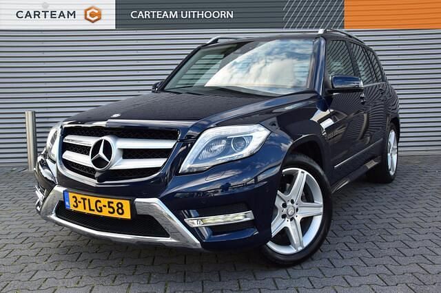 Blauw Gebruikt 2014 Mercedes GLK350 Ambition SUV | € 28.495 - Afbeelding 1/4