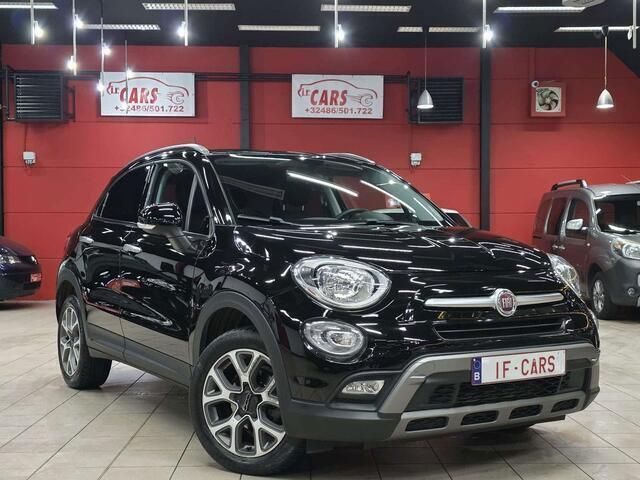 Zwart Gebruikt 2015 Fiat 500X Lounge SUV | € 10.950 (Super prijs) - Afbeelding 1/4