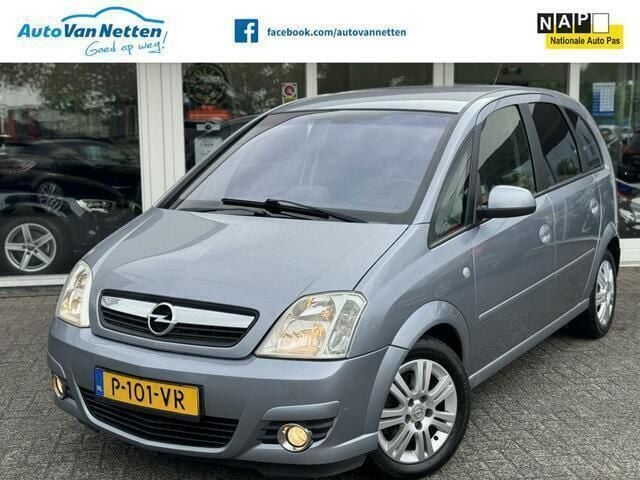 Grijs, metallic lak Gebruikt 2009 Opel Meriva Cosmo MPV | € 2.999 (Duur) - Afbeelding 1/4